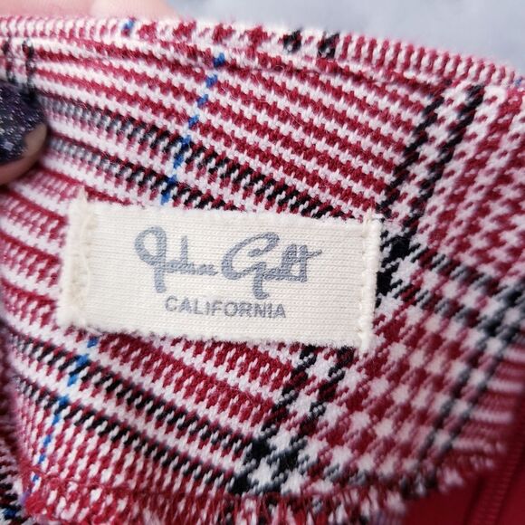 John Galt Red Plaid Mini Skirt size XS - Picture 4 of 12